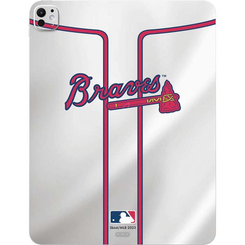 MLB Atlanta Braves Home Jersey iPad Pro 13in M4 (2024) Skin