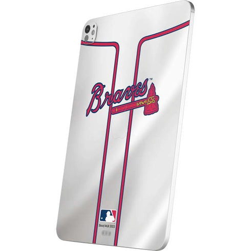 MLB Atlanta Braves Home Jersey iPad Pro 13in M4 (2024) Skin