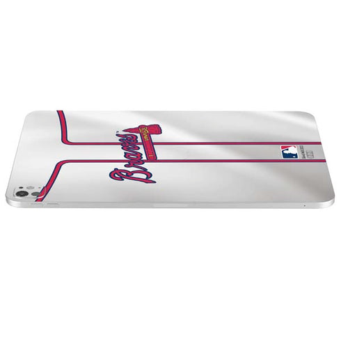 MLB Atlanta Braves Home Jersey iPad Pro 13in M4 (2024) Skin