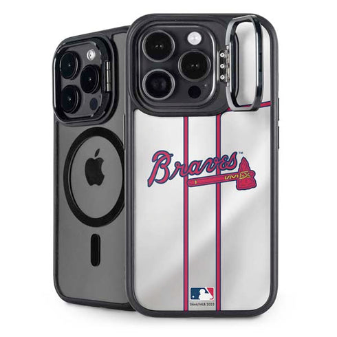 MLB Atlanta Braves Home Jersey iPhone 13 Pro Kickstand Case