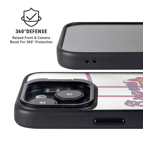 MLB Atlanta Braves Home Jersey iPhone 14 Plus Kickstand Case