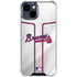 MLB Atlanta Braves Home Jersey iPhone 15 Clear Case