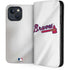 MLB Atlanta Braves Home Jersey iPhone 15 Plus Folio Case