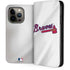 MLB Atlanta Braves Home Jersey iPhone 15 Pro Folio Case