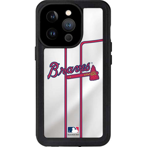 MLB Atlanta Braves Home Jersey iPhone 15 Pro Waterproof Case