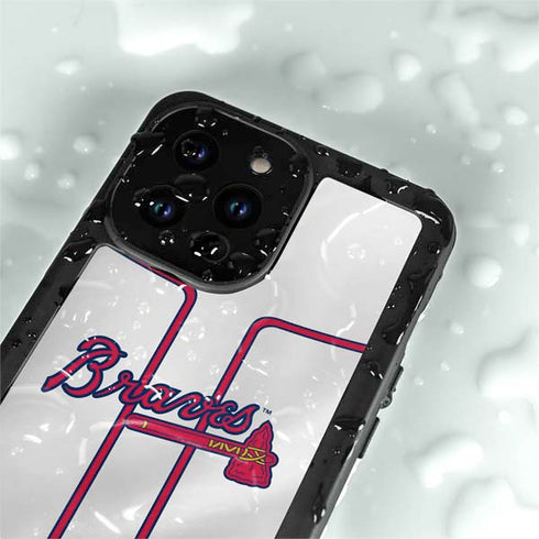 MLB Atlanta Braves Home Jersey iPhone 15 Pro Waterproof Case