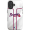 MLB Atlanta Braves Home Jersey iPhone 16 Plus Impact Case
