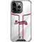 MLB Atlanta Braves Home Jersey iPhone 16 Pro Clear Case