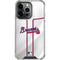 MLB Atlanta Braves Home Jersey iPhone 16 Pro Max Clear Case