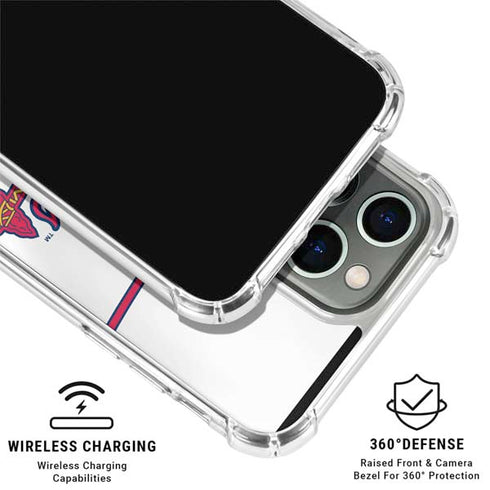 MLB Atlanta Braves Home Jersey iPhone 16 Pro Max Clear Case