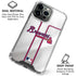 MLB Atlanta Braves Home Jersey iPhone 16 Pro Max Clear Case