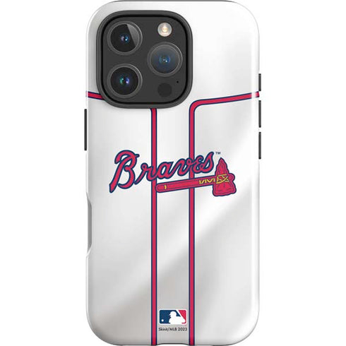 MLB Atlanta Braves Home Jersey iPhone 16 Pro Max Impact Case