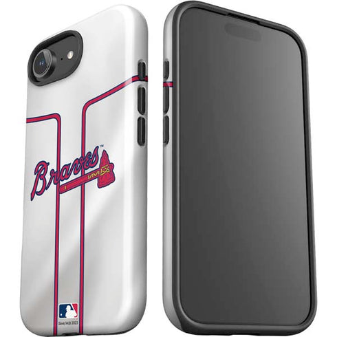 MLB Atlanta Braves Home Jersey iPhone 16e Impact Case