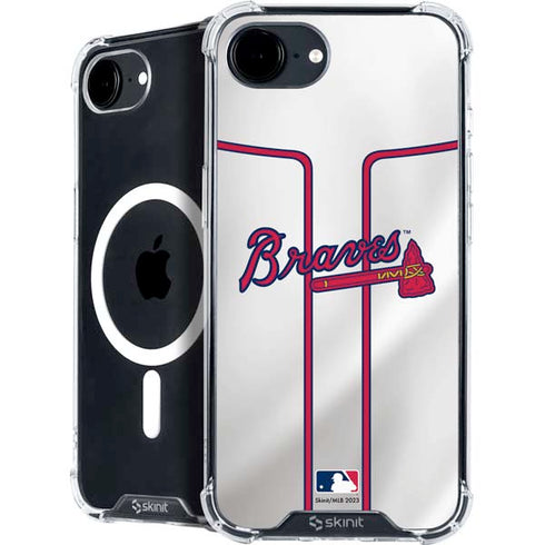 MLB Atlanta Braves Home Jersey iPhone 16e MagSafe Case