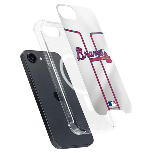 MLB Atlanta Braves Home Jersey iPhone 16e MagSafe Case