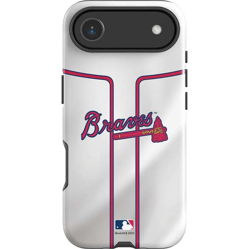 MLB Atlanta Braves Home Jersey iPhone 17 Air Impact Case