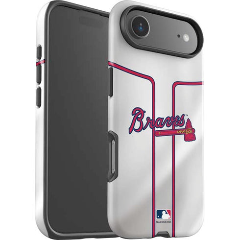 MLB Atlanta Braves Home Jersey iPhone 17 Air Impact Case