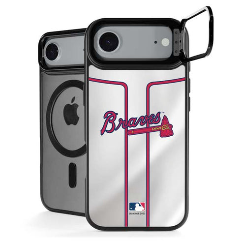 MLB Atlanta Braves Home Jersey iPhone 17 Air Kickstand Case