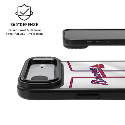 MLB Atlanta Braves Home Jersey iPhone 17 Air Kickstand Case