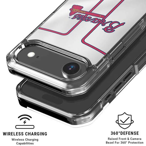 MLB Atlanta Braves Home Jersey iPhone 17 Air MagSafe Case