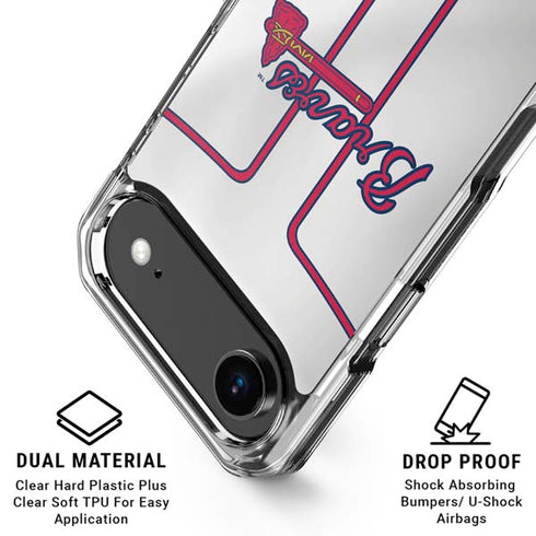 MLB Atlanta Braves Home Jersey iPhone 17 Air MagSafe Case