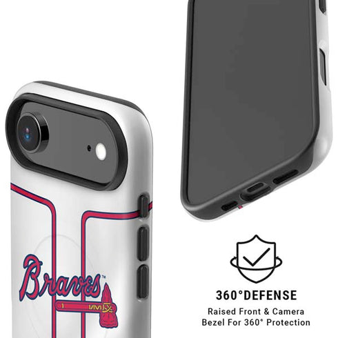 MLB Atlanta Braves Home Jersey iPhone 17 Air Magsafe Impact Case