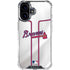 MLB Atlanta Braves Home Jersey iPhone 17 Clear Case