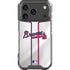 MLB Atlanta Braves Home Jersey iPhone 17 Pro Clear Case