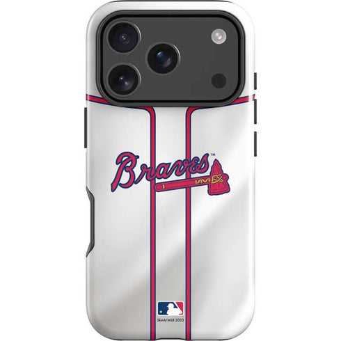 MLB Atlanta Braves Home Jersey iPhone 17 Pro Impact Case