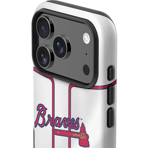 MLB Atlanta Braves Home Jersey iPhone 17 Pro Impact Case