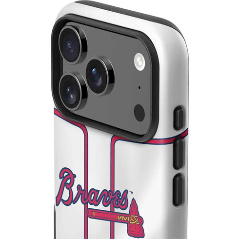 MLB Atlanta Braves Home Jersey iPhone 17 Pro Max Impact Case
