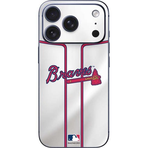 MLB Atlanta Braves Home Jersey iPhone 17 Pro Max Skin