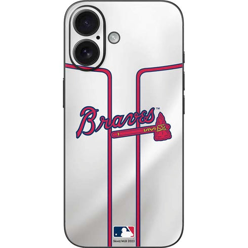MLB Atlanta Braves Home Jersey iPhone 17 Skin