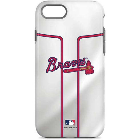 MLB Atlanta Braves Home Jersey iPhone Cases