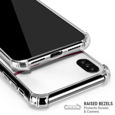 MLB Atlanta Braves Home Jersey iPhone X/XS Clear Case