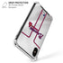 MLB Atlanta Braves Home Jersey iPhone X/XS Clear Case