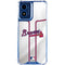 MLB Atlanta Braves Home Jersey Moto G 5G (2024) Clear Case