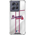 MLB Atlanta Braves Home Jersey Moto G Power 5G (2025) Clear Case