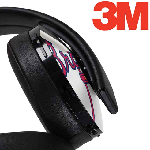 MLB Atlanta Braves Home Jersey PlayStation 4 Gold Wireless Headset Skin