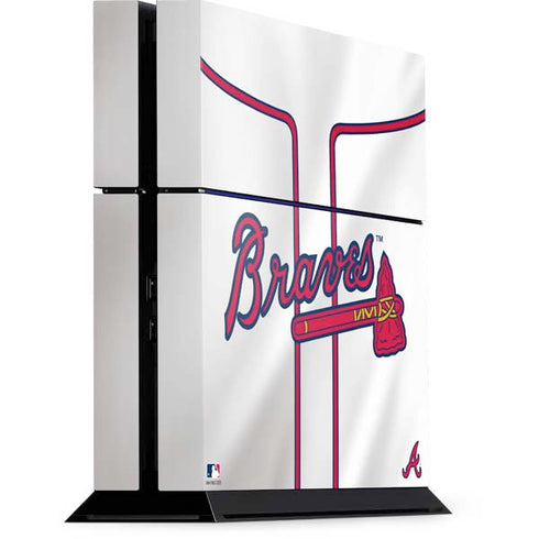 MLB Atlanta Braves Home Jersey PlayStation PS4 Skins
