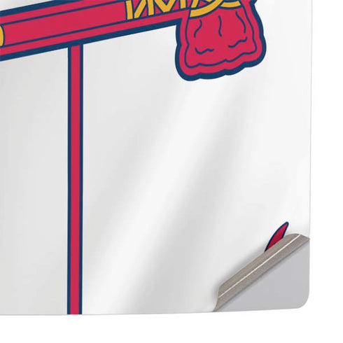 MLB Atlanta Braves Home Jersey PS5 Pro Console Skin