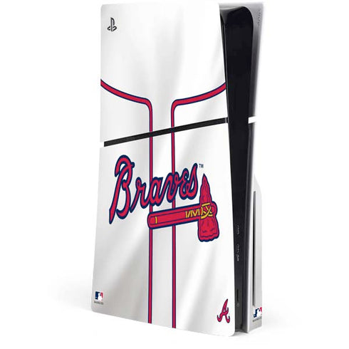MLB Atlanta Braves Home Jersey PlayStation PS5 Skins