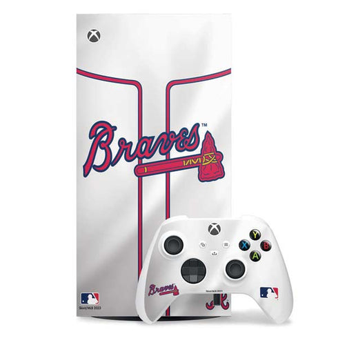 MLB Atlanta Braves Home Jersey Xbox Series X Skins