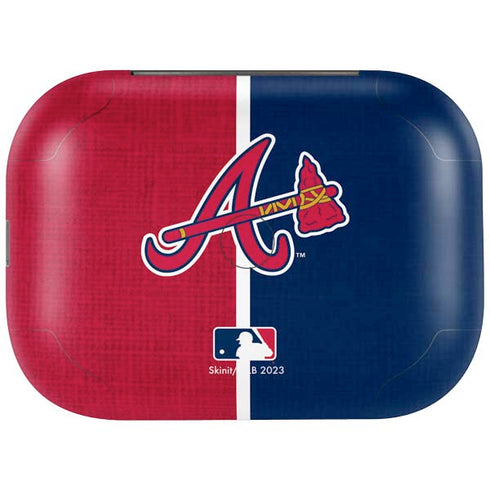 MLB Atlanta Braves Split Amazon Echo Buds Skin