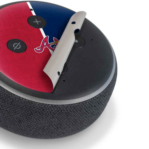 MLB Atlanta Braves Split Amazon Echo Dot Skin