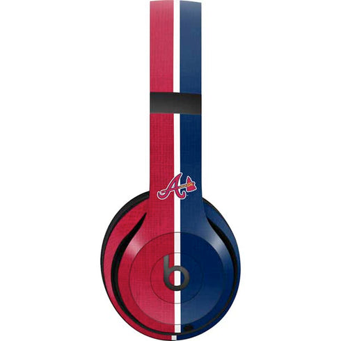 MLB Atlanta Braves Split Beats Studio Pro Wireless Headphones Skin