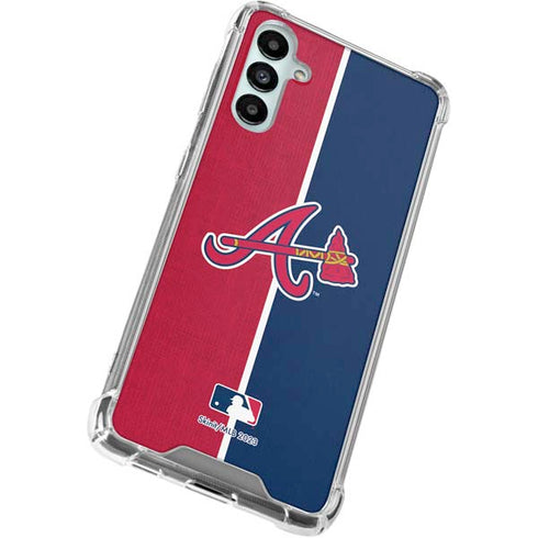 MLB Atlanta Braves Split Gabb Phone 4 Clear Case