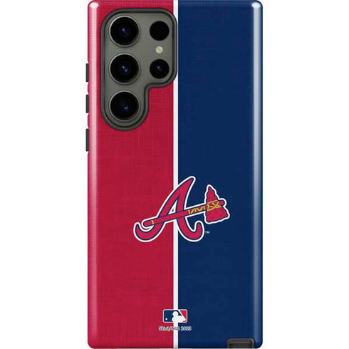 MLB Atlanta Braves Split Galaxy S23 Ultra Pro Case