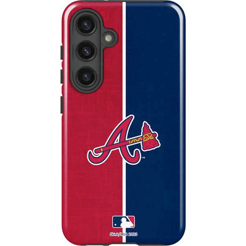MLB Atlanta Braves Split Galaxy S25 Impact Case