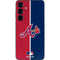 MLB Atlanta Braves Split Galaxy S25 Plus Skin